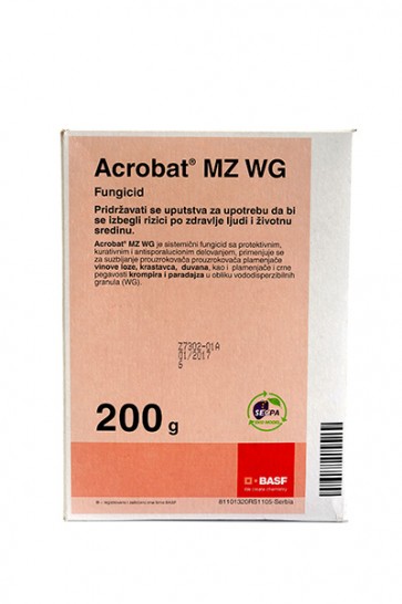 Akrobat MZ WG 200gr /basf/