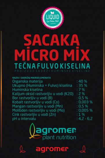 Sacaka Micro Mix 1/1lit  /agromer/